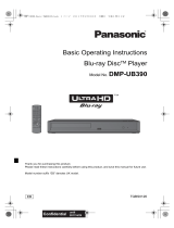 Panasonic DMPUB390EB Operating instructions