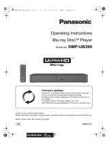 Panasonic DMPUB390EB Operating instructions