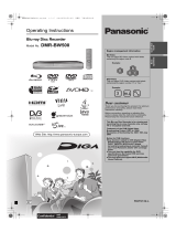 Panasonic DMRBW500 Operating instructions