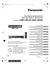 Panasonic DMRUBS90EG Operating instructions