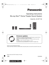 Panasonic SCBTT100EB Owner's manual