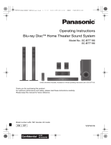 Panasonic SCBTT195EB Operating instructions