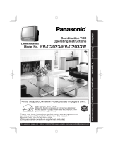 Panasonic PVC2023 Operating instructions