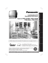Panasonic PVQ1312W Operating instructions