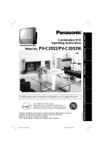 Panasonic PVC2022 Operating instructions