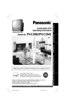 Panasonic PVC2542 User manual