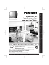 Panasonic PVC2063 Operating instructions