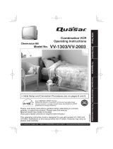 Panasonic Omnivision VV-2003 Owner's manual