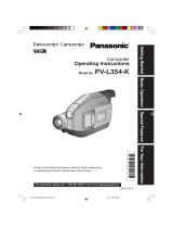 Panasonic PVL354K Operating instructions