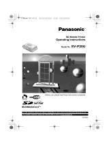Panasonic SVP20U Operating instructions