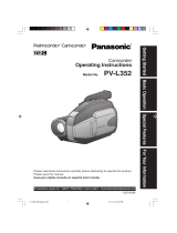 Panasonic PVL352 Operating instructions