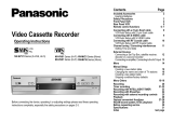 Panasonic NVHV61Senies User manual
