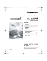 Panasonic NVSJ30AM Owner's manual