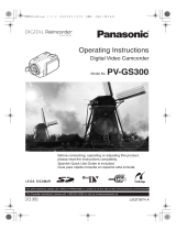 Panasonic NV-GS300B User manual