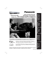Panasonic PVV4662K Operating instructions