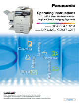 Panasonic DPC323 Operating instructions