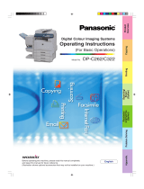 Panasonic DPC322 Operating instructions