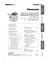 Panasonic DPC262 Operating instructions