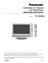 Panasonic TC15LV1L Operating instructions
