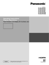 Panasonic TH50LFB70E Operating instructions