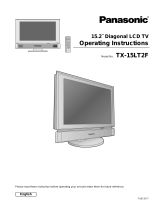 Panasonic TX15LT2F Operating instructions