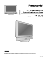 Panasonic TX15LT2 Operating instructions
