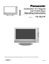 Panasonic TX15LV1F User manual