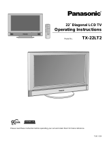 Panasonic TX-22LT2 User manual