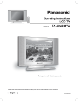 Panasonic TX20LB5FG Operating instructions