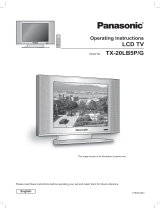 Panasonic TX20LB5PG Operating instructions
