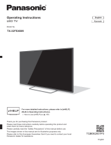 Panasonic TX32FSX609 Operating instructions