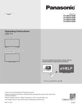 Panasonic TX65EX700B Quick start guide
