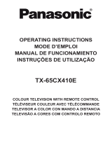 Panasonic TX65CX410E User manual
