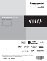 Panasonic TXL22X20B Operating instructions
