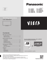 Panasonic TXL39E6YK Quick start guide