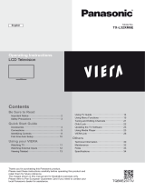 Panasonic TXL32XM6E Operating instructions