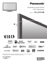 Panasonic TXL37G15B Owner's manual