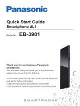 Panasonic Eluga EB-3901 Gingerbread Quick start guide