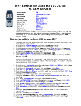 Panasonic EBGD67 Important information