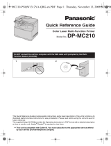 Panasonic DPMC210 Operating instructions