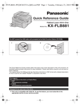 Panasonic KXFLB881 Operating instructions