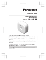 Panasonic KXHNS102 Operating instructions