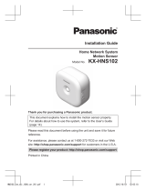 Panasonic KXHNS102 Operating instructions