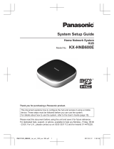 Panasonic KXHN6001E Operating instructions