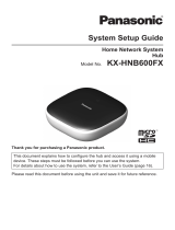 Panasonic KXHNB600FX Operating instructions