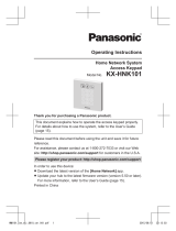 Panasonic KXHNK101 Operating instructions