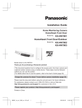 Panasonic KXHN7003 Operating instructions