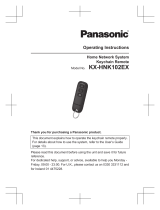 Panasonic KXHNK102EX Operating instructions