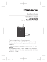 Panasonic KX-HNP100EX Owner's manual