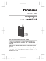 Panasonic KXHNP100EX Operating instructions